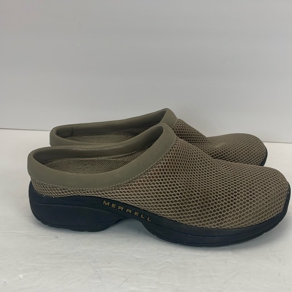 Merrell Primo Breeze II Taupe Women's Sz 9.5 removable insoles - Picture 1 of 11
